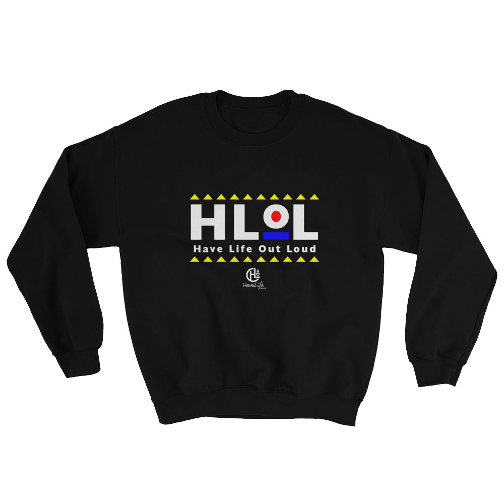 Black HLOL Sweatshirt - Unisex