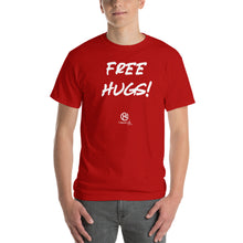 Load image into Gallery viewer, Men&#39;s Red Free Hugs Tee