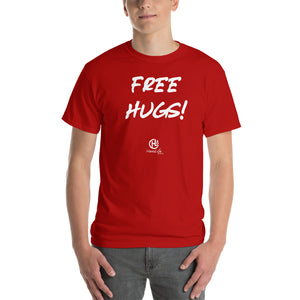 Men's Red Free Hugs Tee