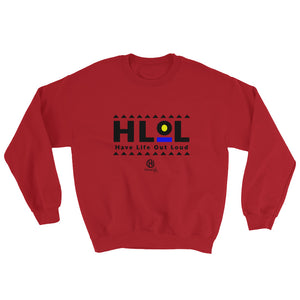 Red HLOL Sweatshirt - Unisex